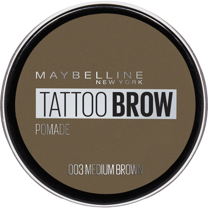 Maybelline Tattoo Brow Pomade 03 Medium Brown i gruppen SKÖNHET & HÄLSA / Makeup / Ögon & Ögonbryn / Ögonbrynskit hos TP E-commerce Nordic AB (C10136)
