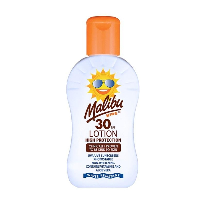 Malibu Kids Sun Lotion SPF30 100ml i gruppen SKÖNHET & HÄLSA / Hudvård / Solskydd & Tanning / Solskydd hos TP E-commerce Nordic AB (C10215)