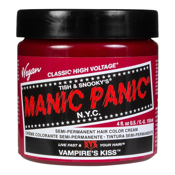Manic Panic Classic Cream Vampire´s Kiss 118ml i gruppen SKÖNHET & HÄLSA / Hår & Styling / Hårvårdsprodukter / Hårfärg / Hårfärg & Färgbomb hos TP E-commerce Nordic AB (C10222)