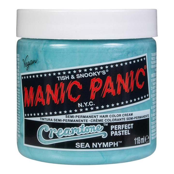 Manic Panic Classic Cream Pastel Sea Nymph 118ml i gruppen SKÖNHET & HÄLSA / Hår & Styling / Hårvårdsprodukter / Hårfärg / Hårfärg & Färgbomb hos TP E-commerce Nordic AB (C10223)