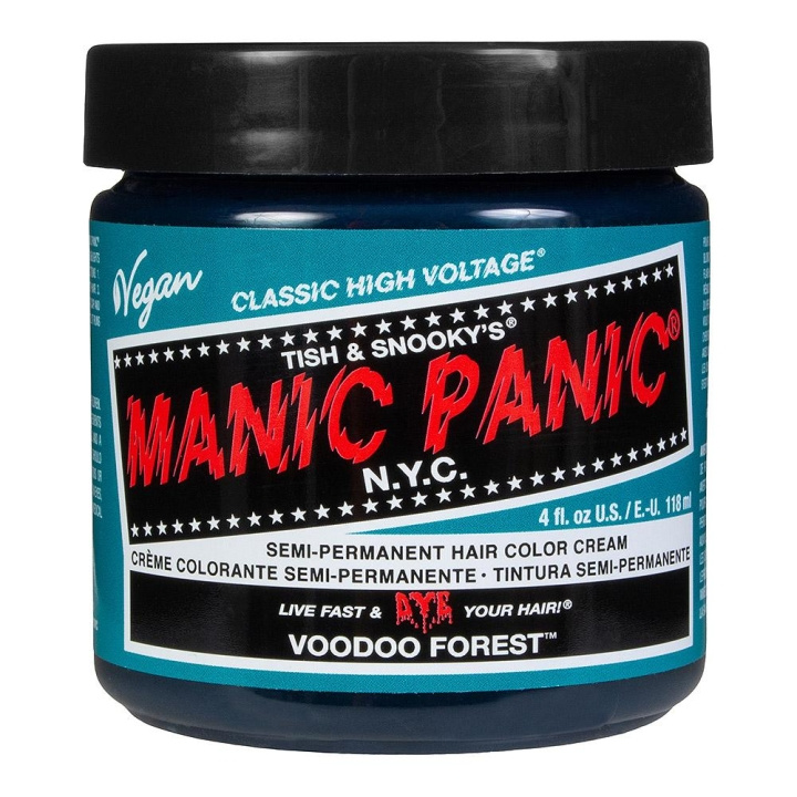 Manic Panic Classic Cream Voodoo Forest 118ml i gruppen SKÖNHET & HÄLSA / Hår & Styling / Hårvårdsprodukter / Hårfärg / Hårfärg & Färgbomb hos TP E-commerce Nordic AB (C10229)