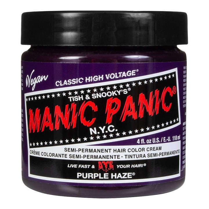 Manic Panic Classic Cream Purple Haze i gruppen SKÖNHET & HÄLSA / Hår & Styling / Hårvårdsprodukter / Hårfärg / Hårfärg & Färgbomb hos TP E-commerce Nordic AB (C10231)