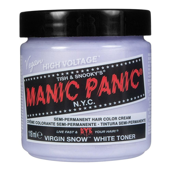 Manic Panic Classic Cream Toner Virgin Snow i gruppen SKÖNHET & HÄLSA / Hår & Styling / Hårvårdsprodukter / Hårfärg / Färgbomb hos Teknikproffset Nordic AB (C10233)