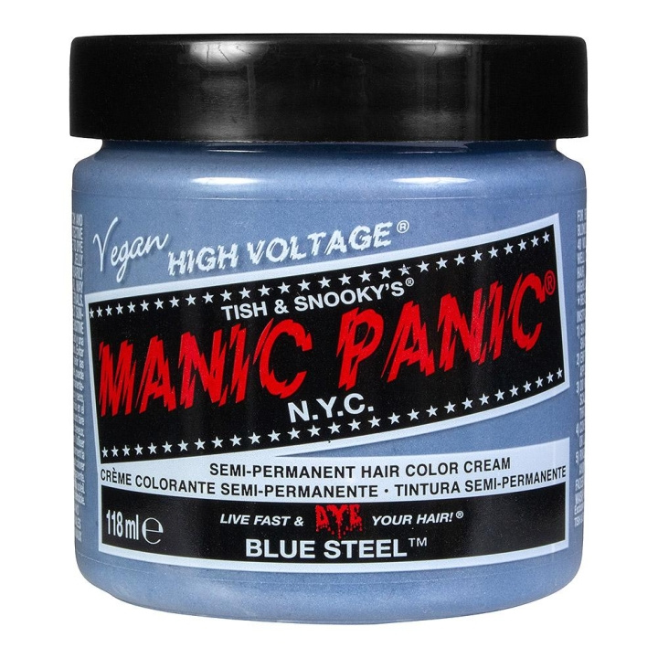 Manic Panic Classic Cream Blue Steel 118ml i gruppen SKÖNHET & HÄLSA / Hår & Styling / Hårvårdsprodukter / Hårfärg / Hårfärg & Färgbomb hos TP E-commerce Nordic AB (C10239)