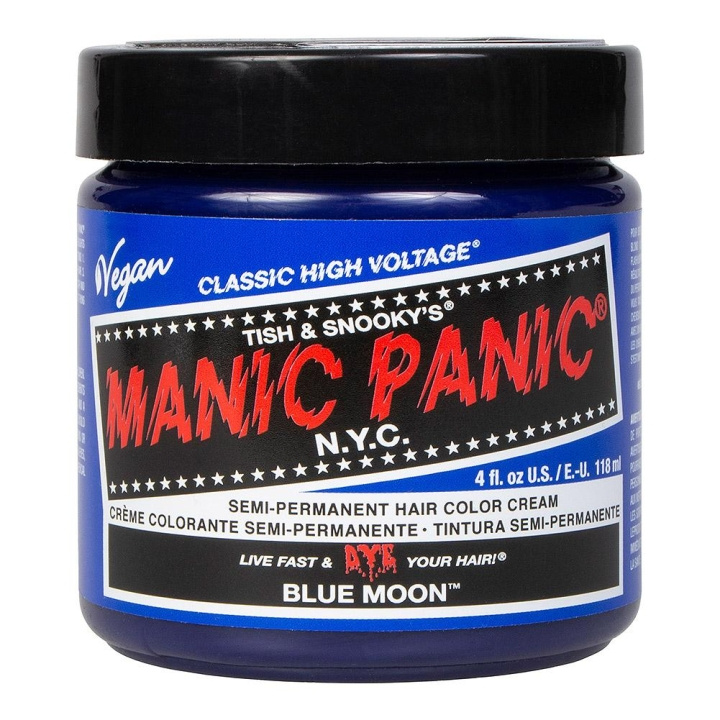 Manic Panic Classic Cream Blue Moon 118ml i gruppen SKÖNHET & HÄLSA / Hår & Styling / Hårvårdsprodukter / Hårfärg / Hårfärg & Färgbomb hos TP E-commerce Nordic AB (C10244)