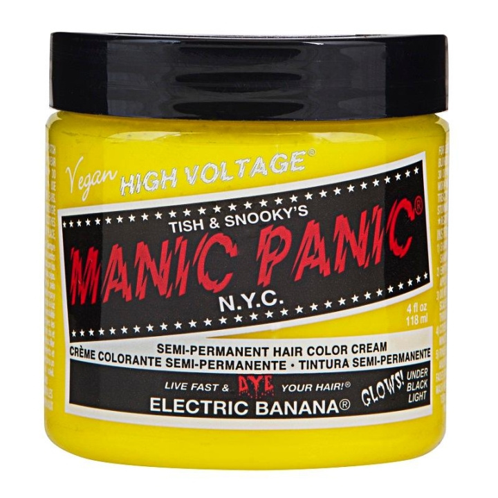 Manic Panic Classic Cream Electric Banana 118ml i gruppen SKÖNHET & HÄLSA / Hår & Styling / Hårvårdsprodukter / Hårfärg / Hårfärg & Färgbomb hos TP E-commerce Nordic AB (C10250)