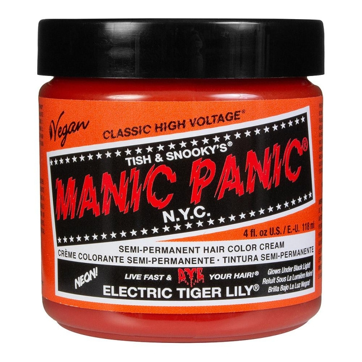 Manic Panic Classic Cream Electric Tiger Lily i gruppen SKÖNHET & HÄLSA / Hår & Styling / Hårvårdsprodukter / Hårfärg / Hårfärg & Färgbomb hos TP E-commerce Nordic AB (C10251)