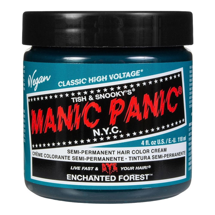 Manic Panic Classic Cream Enchanted Forest 118ml i gruppen SKÖNHET & HÄLSA / Hår & Styling / Hårvårdsprodukter / Hårfärg / Hårfärg & Färgbomb hos TP E-commerce Nordic AB (C10253)