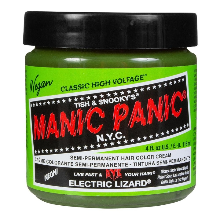 Manic Panic Classic Cream Electric Lizard 118ml i gruppen SKÖNHET & HÄLSA / Hår & Styling / Hårvårdsprodukter / Hårfärg / Hårfärg & Färgbomb hos TP E-commerce Nordic AB (C10260)