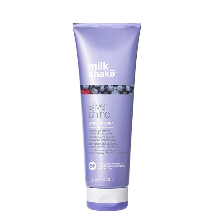 Milk_Shake Silver Shine Conditioner 250ml i gruppen SKÖNHET & HÄLSA / Hår & Styling / Hårvårdsprodukter / Hårfärg / Silverbalsam hos TP E-commerce Nordic AB (C10273)