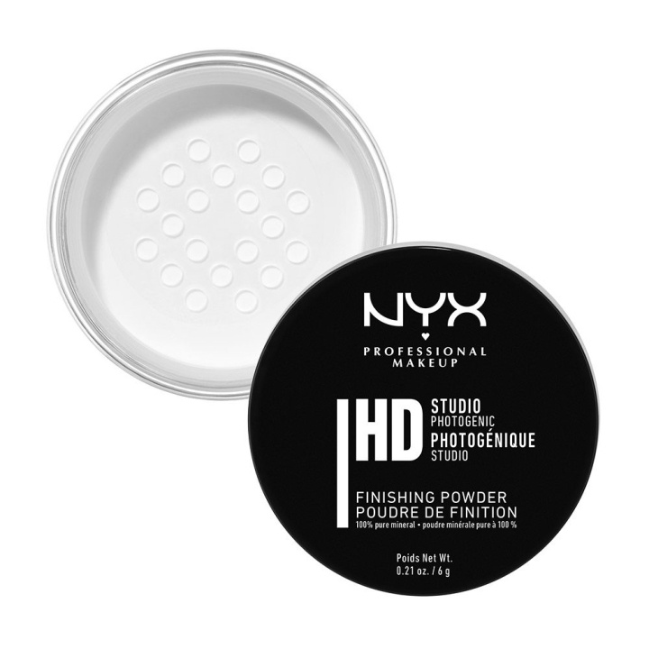 NYX PROF. MAKEUP HD Studio Finishing Loose Powder - Translucent i gruppen SKÖNHET & HÄLSA / Makeup / Makeup Ansikte / Puder hos Teknikproffset Nordic AB (C10285)