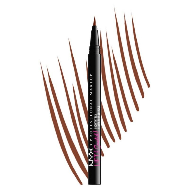 NYX PROF. MAKEUP Lift N Snatch Brow Tint Pen - Auburn i gruppen SKÖNHET & HÄLSA / Makeup / Ögon & Ögonbryn / Ögonbrynspenna hos TP E-commerce Nordic AB (C10337)