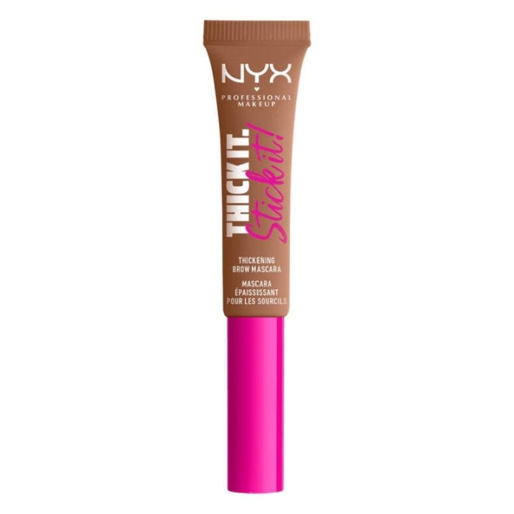 NYX PROF. MAKEUP Thick it. Stick it! Brow Mascara - Auburn i gruppen SKÖNHET & HÄLSA / Makeup / Ögon & Ögonbryn / Ögonbrynsgel hos TP E-commerce Nordic AB (C10354)