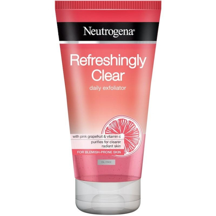 Neutrogena Refreshingly Clear Daily Exfoliator 150ml i gruppen SKÖNHET & HÄLSA / Hudvård / Ansiktsvård / Rengöring hos TP E-commerce Nordic AB (C10404)