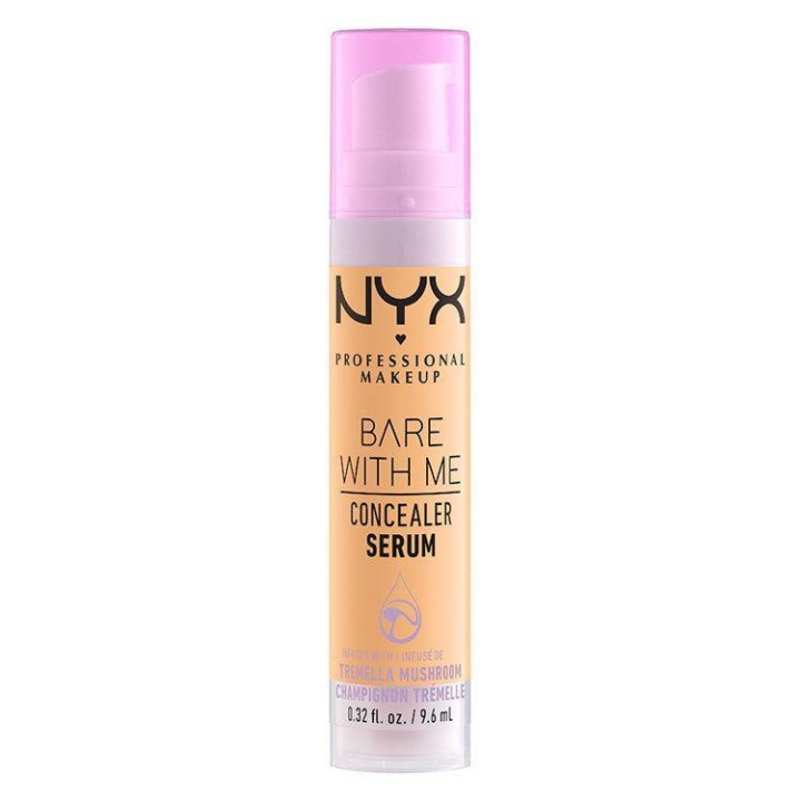 NYX PROF. MAKEUP Bare With Me Concealer Serum Golden 9,6ml i gruppen SKÖNHET & HÄLSA / Makeup / Basmakeup / Concealer hos TP E-commerce Nordic AB (C10409)