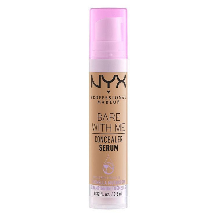 NYX PROF. MAKEUP Bare With Me Concealer Serum Medium 9,6ml i gruppen SKÖNHET & HÄLSA / Makeup / Basmakeup / Concealer hos TP E-commerce Nordic AB (C10410)