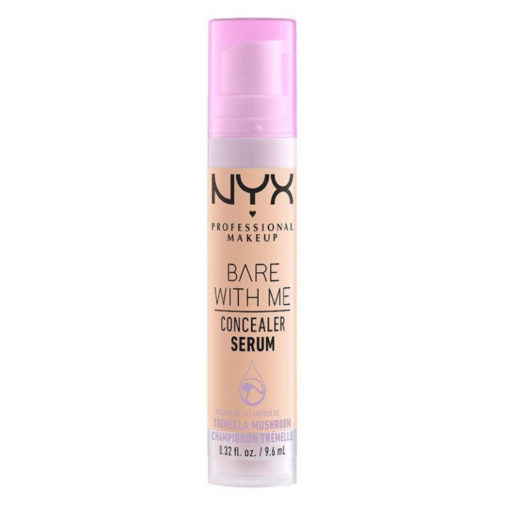 NYX PROF. MAKEUP Bare With Me Concealer Serum Vanilla 9,6ml i gruppen SKÖNHET & HÄLSA / Makeup / Basmakeup / Concealer hos TP E-commerce Nordic AB (C10412)