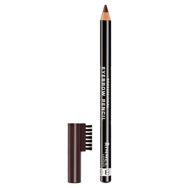 Rimmel London Eyebrow Pencil 001 Dark Brown i gruppen SKÖNHET & HÄLSA / Makeup / Ögon & Ögonbryn / Ögonbrynspenna hos TP E-commerce Nordic AB (C10439)