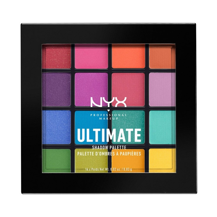 NYX PROF. MAKEUP Ultimate Shadow Palette - Brights i gruppen SKÖNHET & HÄLSA / Makeup / Ögon & Ögonbryn / Ögonskuggor hos TP E-commerce Nordic AB (C10453)
