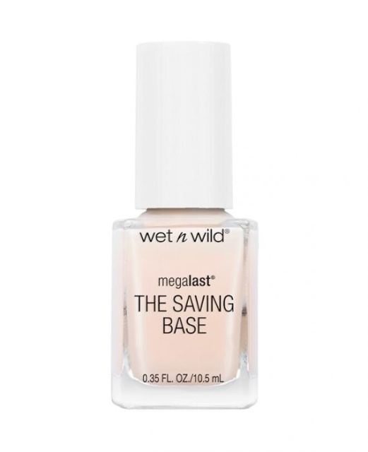 Wet n Wild MegaLast The Saving Base Fortifying Base Coat - Never Basic i gruppen SKÖNHET & HÄLSA / Manikyr/Pedikyr / Nagellack hos TP E-commerce Nordic AB (C10464)