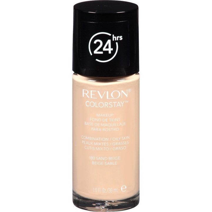 Revlon Colorstay Makeup Combination/Oily Skin - 180 Sand Beige 30ml i gruppen SKÖNHET & HÄLSA / Makeup / Basmakeup / Foundation hos TP E-commerce Nordic AB (C10480)