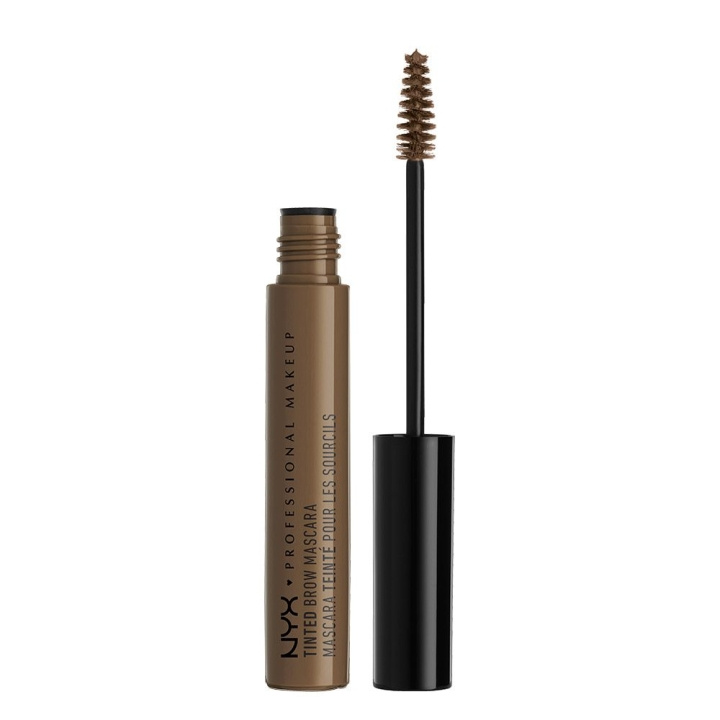 NYX PROF. MAKEUP Tinted Brow Mascara - Brunette i gruppen SKÖNHET & HÄLSA / Makeup / Ögon & Ögonbryn / Ögonbrynsgel hos TP E-commerce Nordic AB (C10572)