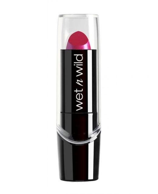 Wet n Wild Silk Finish Lipstick Fuchsia With Blue Pearl i gruppen SKÖNHET & HÄLSA / Makeup / Läppar / Läppstift hos TP E-commerce Nordic AB (C10598)