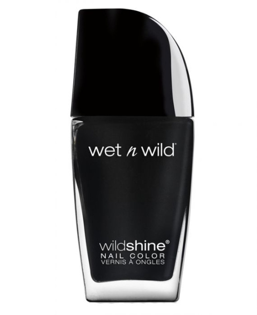 Wet n Wild Wild Shine Nail Color Black Créme i gruppen SKÖNHET & HÄLSA / Manikyr/Pedikyr / Nagellack hos TP E-commerce Nordic AB (C10602)