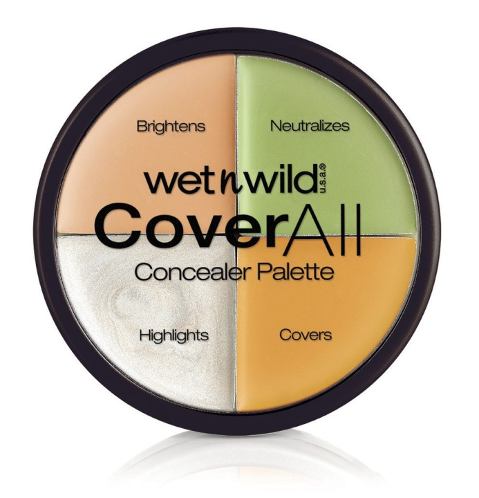 Wet n Wild Cover All Concealer Palette 6,5g i gruppen SKÖNHET & HÄLSA / Makeup / Basmakeup / Concealer hos TP E-commerce Nordic AB (C10608)