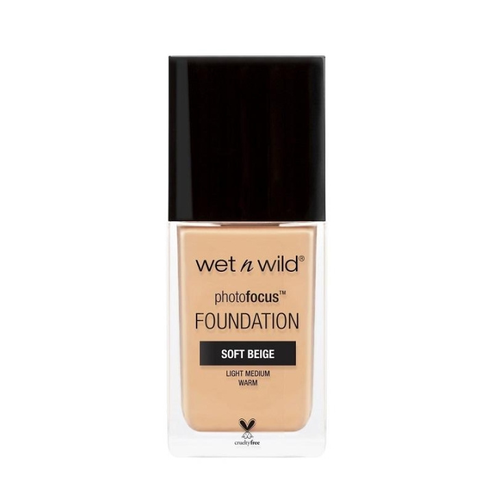 Wet n Wild Photo Focus Foundation Soft Beige 30ml i gruppen SKÖNHET & HÄLSA / Makeup / Basmakeup / Foundation hos TP E-commerce Nordic AB (C10609)