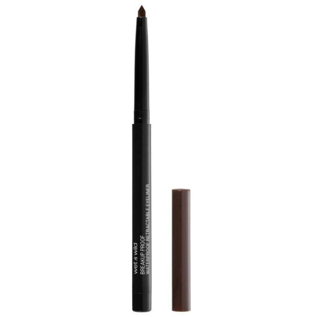 Wet n Wild Breakup Proof Retractable Eyeliner - Black Brown i gruppen SKÖNHET & HÄLSA / Makeup / Ögon & Ögonbryn / Eyeliner / Kajal hos TP E-commerce Nordic AB (C10690)