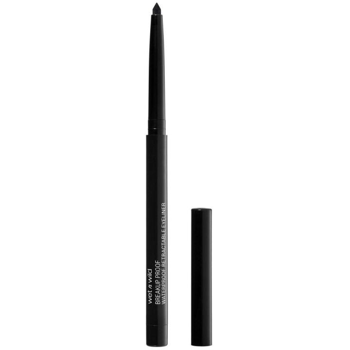 Wet n Wild Breakup Proof Retractable Eyeliner - Blackest Black i gruppen SKÖNHET & HÄLSA / Makeup / Ögon & Ögonbryn / Eyeliner / Kajal hos TP E-commerce Nordic AB (C10692)