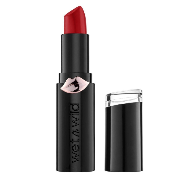 Wet n Wild Megalast Lipstick Matte - Stoplight Red i gruppen SKÖNHET & HÄLSA / Makeup / Läppar / Läppstift hos TP E-commerce Nordic AB (C10701)
