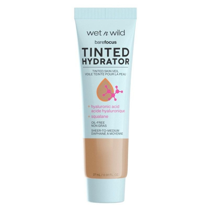 Wet n Wild Bare Focus Tinted Hydrator - Medium Tan i gruppen SKÖNHET & HÄLSA / Makeup / Basmakeup / CC/BB Cream hos TP E-commerce Nordic AB (C10924)