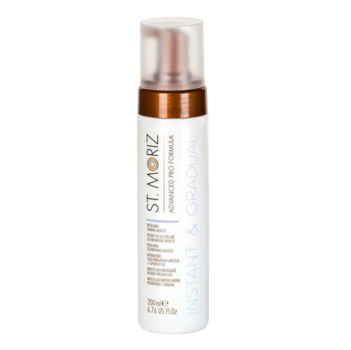 St Moriz InstaGrad Tanning Mousse 200ml i gruppen SKÖNHET & HÄLSA / Hudvård / Solskydd & Tanning / Brun utan sol hos TP E-commerce Nordic AB (C10970)