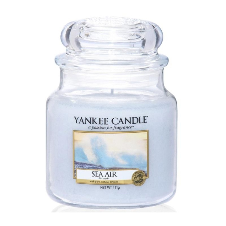 Yankee Candle Classic Medium Jar Sea Air 411g i gruppen SKÖNHET & HÄLSA / Doft & Parfym / Övrig doft / Doftljus hos TP E-commerce Nordic AB (C10991)