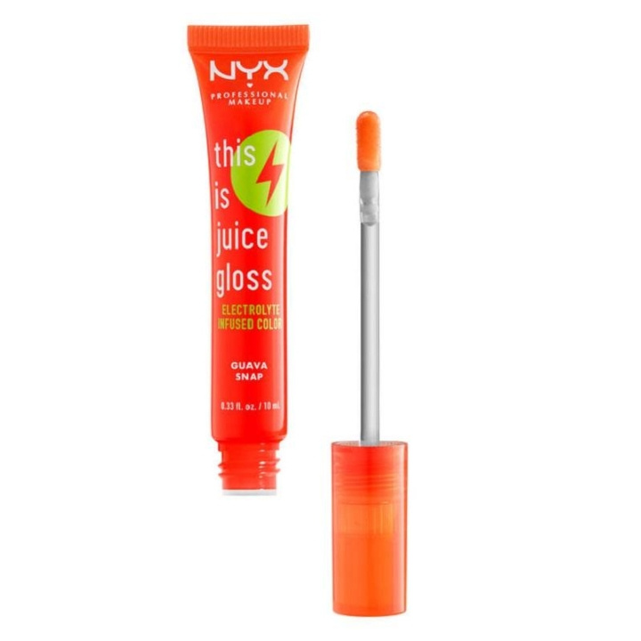 NYX PROF. MAKEUP This Is Juice Gloss - Guava Snap i gruppen SKÖNHET & HÄLSA / Makeup / Läppar / Läppglans & Plumper hos TP E-commerce Nordic AB (C11023)