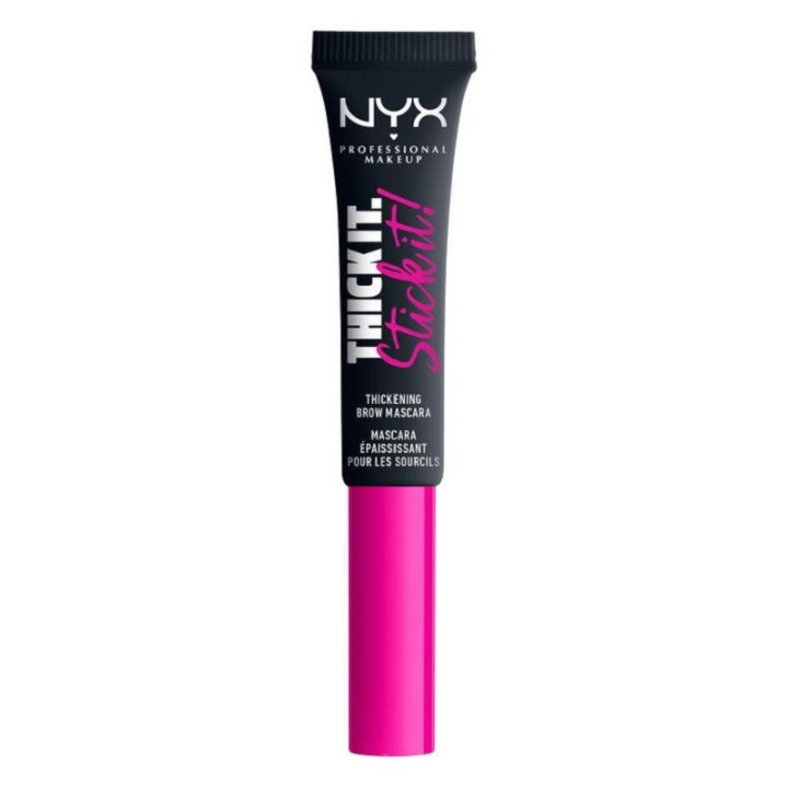 NYX PROF. MAKEUP Thick it. Stick it! Brow Mascara - Black i gruppen SKÖNHET & HÄLSA / Makeup / Ögon & Ögonbryn / Ögonbrynsgel hos TP E-commerce Nordic AB (C11033)