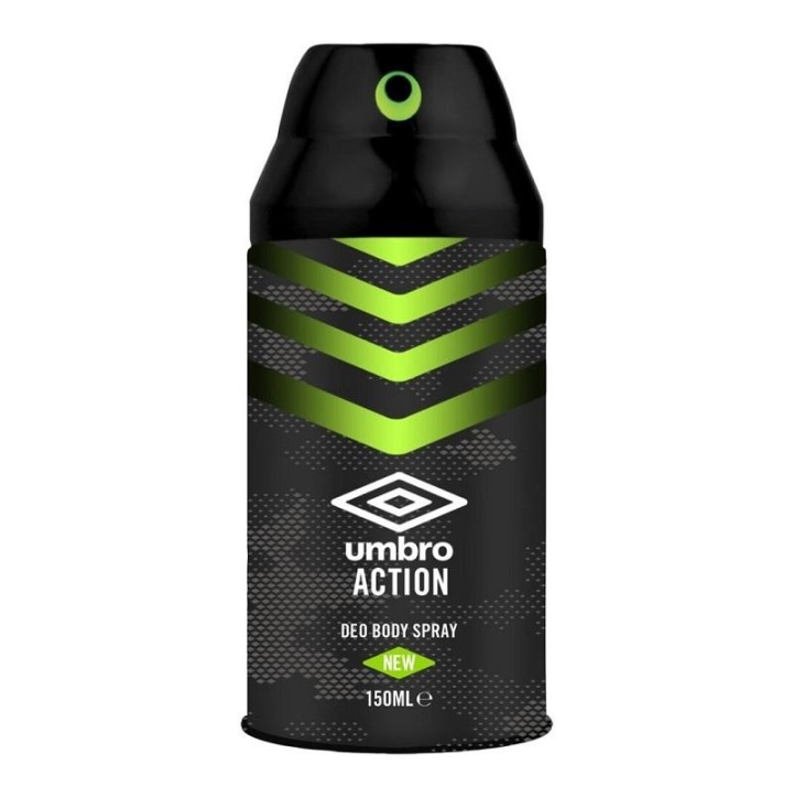 Umbro Action Deo Body Spray 150ml i gruppen SKÖNHET & HÄLSA / Hudvård / Kroppsvård / Bad & Duschcreme hos TP E-commerce Nordic AB (C11035)