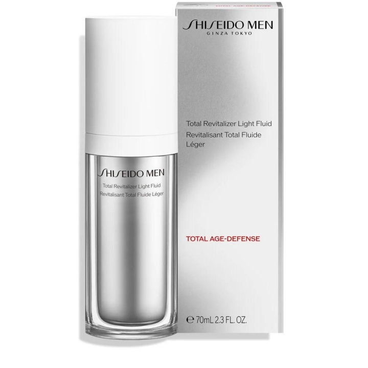Shiseido Men Total Revitalizer Light Fluid 70ml i gruppen SKÖNHET & HÄLSA / Hudvård / Ansiktsvård / Dagkräm hos TP E-commerce Nordic AB (C11064)