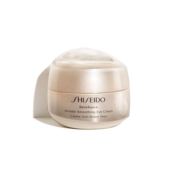 Shiseido Benefiance Wrinkle Smoothing Eye Cream 15ml i gruppen SKÖNHET & HÄLSA / Hudvård / Ansiktsvård / Dagkräm hos TP E-commerce Nordic AB (C11091)
