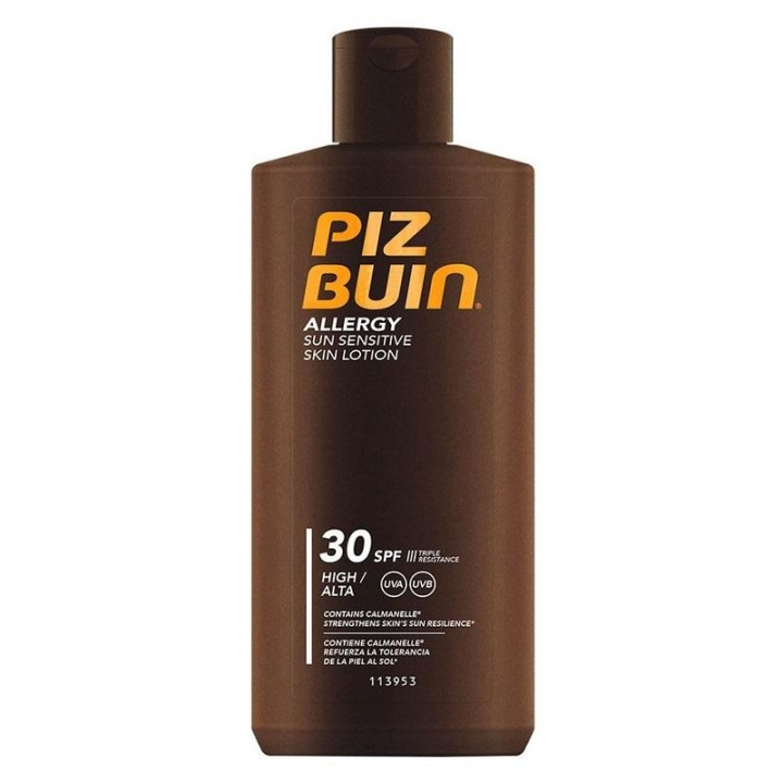Piz Buin Allergy Sun Sensitive Skin Lotion SPF30 200ml i gruppen SKÖNHET & HÄLSA / Hudvård / Solskydd & Tanning / Solskydd hos TP E-commerce Nordic AB (C11129)