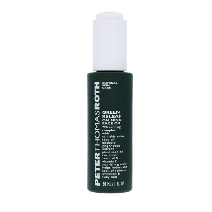 Peter Thomas Roth Green Releaf Calming Face Oil 30ml i gruppen SKÖNHET & HÄLSA / Hudvård / Ansiktsvård / Ansiktsolja hos TP E-commerce Nordic AB (C11232)