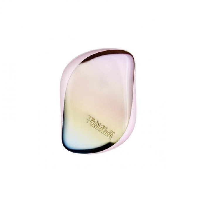 Tangle Teezer Compact Styler Pearlescent Matte Chrome i gruppen SKÖNHET & HÄLSA / Hår & Styling / Hårborstar & Kammar hos TP E-commerce Nordic AB (C11325)