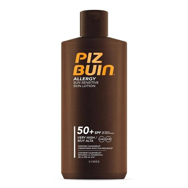Piz Buin Allergy Sun Sensitive Skin Lotion SPF50 400ml i gruppen SKÖNHET & HÄLSA / Hudvård / Solskydd & Tanning / Solskydd hos TP E-commerce Nordic AB (C11340)