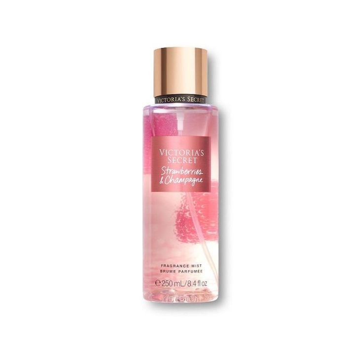 Victoria\'s Secret Strawberries And Champagne Fragrance Mist 250ml i gruppen SKÖNHET & HÄLSA / Hudvård / Kroppsvård / Bodymist hos TP E-commerce Nordic AB (C11429)