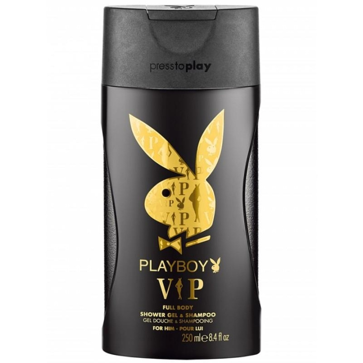 Playboy VIP For Him Shower Gel 250ml i gruppen SKÖNHET & HÄLSA / Hudvård / Kroppsvård / Bad & Duschcreme hos TP E-commerce Nordic AB (C11446)
