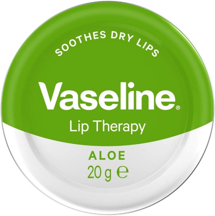Vaseline Lip Therapy Petroleum Jelly Pot Aloe 20g i gruppen SKÖNHET & HÄLSA / Makeup / Läppar / Läppbalsam hos TP E-commerce Nordic AB (C11523)