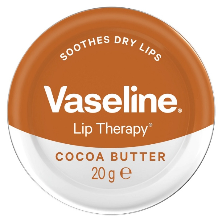 Vaseline Lip Therapy Petroleum Jelly Pot Cocoa 20g i gruppen SKÖNHET & HÄLSA / Makeup / Läppar / Läppbalsam hos TP E-commerce Nordic AB (C11526)