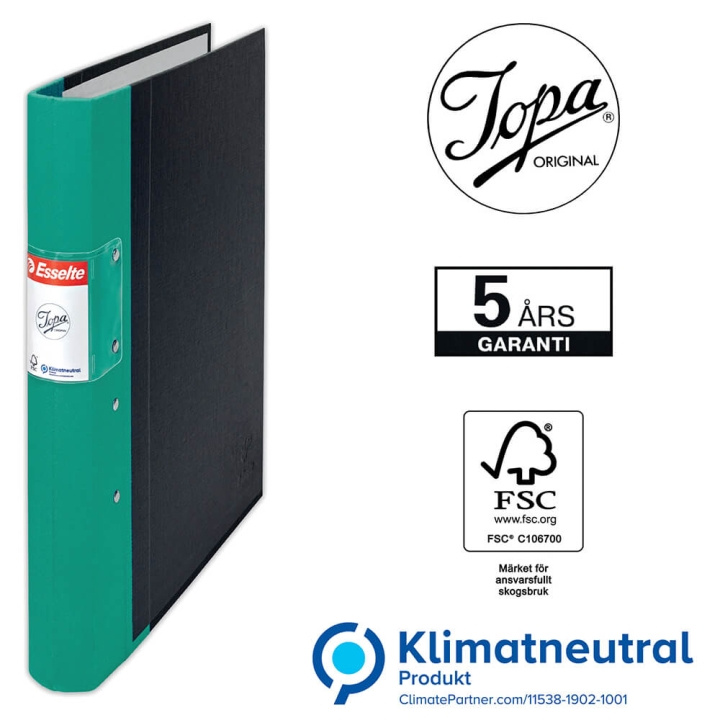 ESSELTE Pärm Jopa A4/40 Grön i gruppen HEM, HUSHÅLL & TRÄDGÅRD / Kontorsmaterial / Övriga kontorsmaterial hos TP E-commerce Nordic AB (C11758)